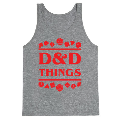 D&D Things Tank Top