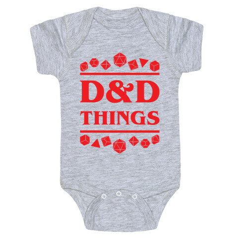 D&D Things Baby One-Piece