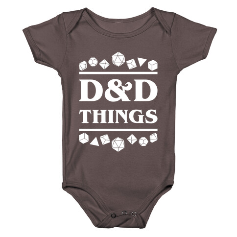 D&D Things Baby One-Piece