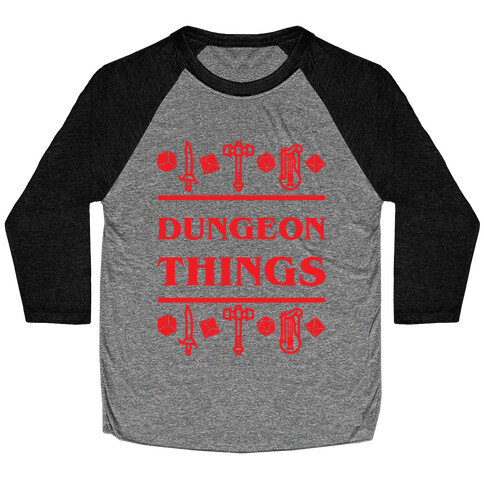 Dungeon Things Baseball Tee