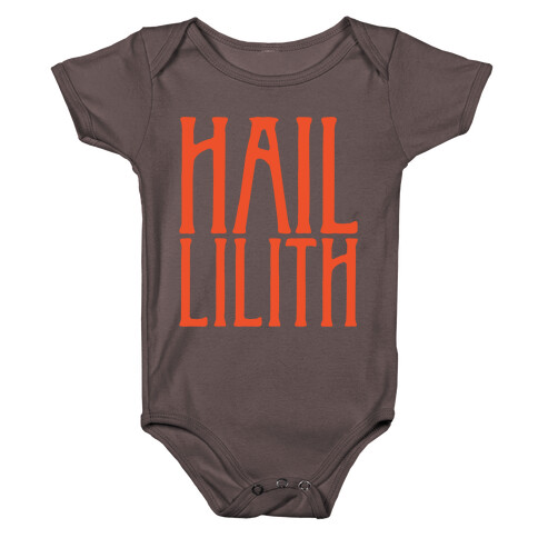 Hail Lilith White Parody Print Baby One-Piece