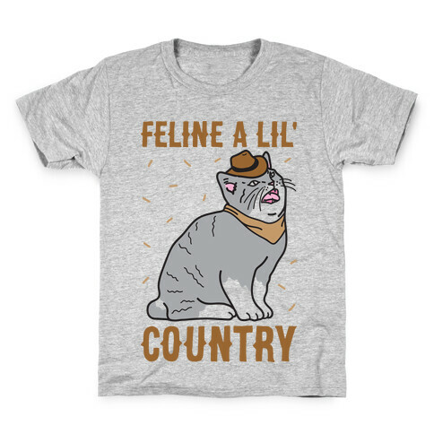 Feline A Lil' Country Kids T-Shirt