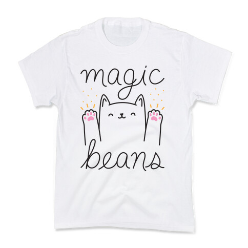 Magic Beans Cat Kids T-Shirt