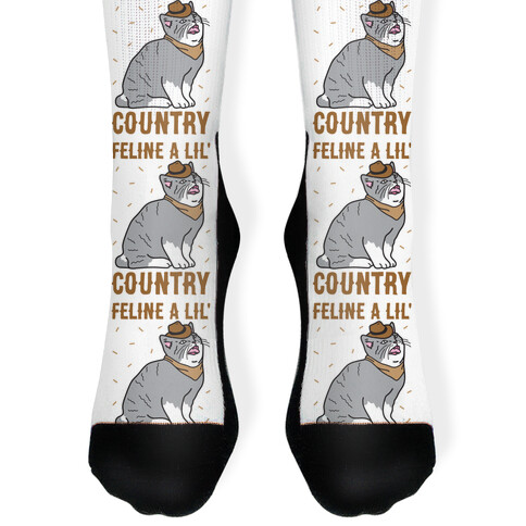 Feline A Lil' Country Sock