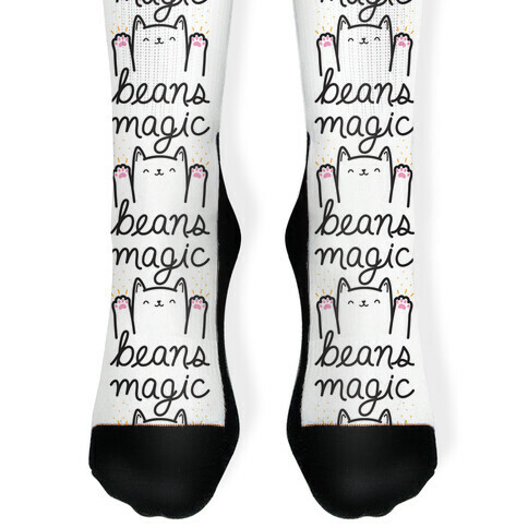 Magic Beans Cat Sock