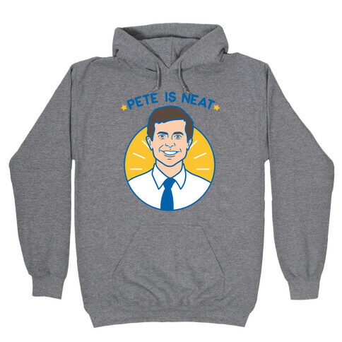 Pete Is Neat Hooded Sweatshirt