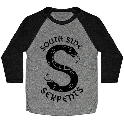 South Side Serpents Minimal Vintage Aesthetic Baseball Tee