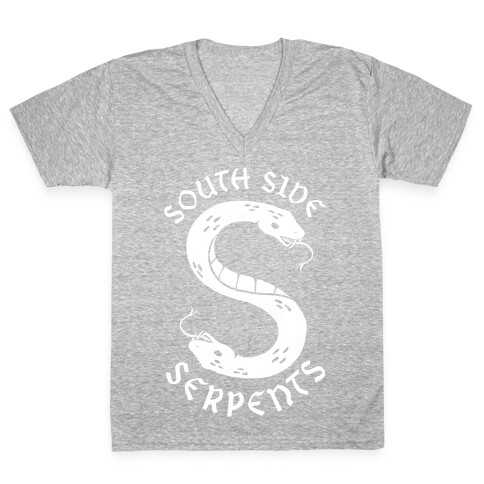 South Side Serpents Minimal Vintage Aesthetic V-Neck Tee Shirt