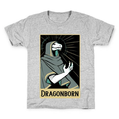 Dragonborn - Dungeons and Dragons Kids T-Shirt