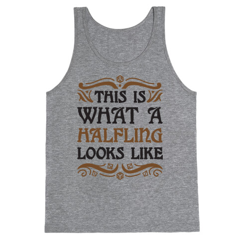 This Is What A Halfling Looks Like Tank Top