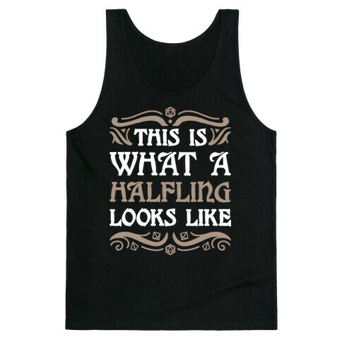 This Is What A Halfling Looks Like Tank Top