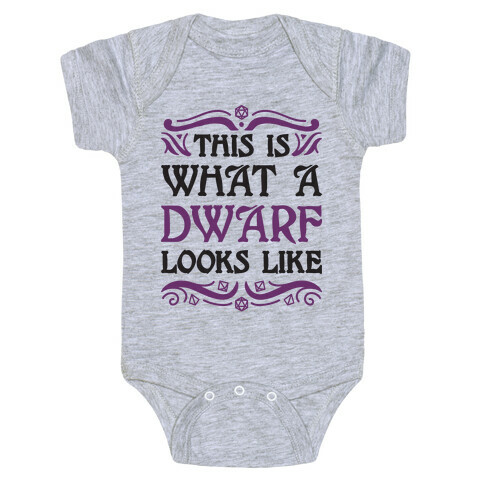 This Is What A Dwarf Looks Like Baby One-Piece
