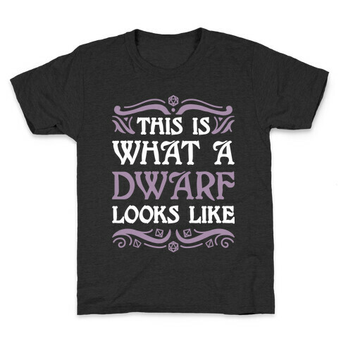 This Is What A Dwarf Looks Like Kids T-Shirt