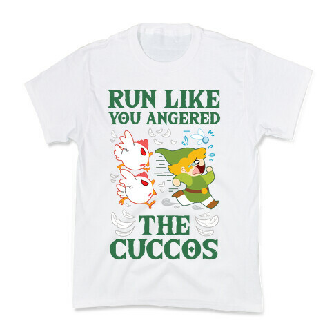 Run Like You Angered The Cuccos Kids T-Shirt