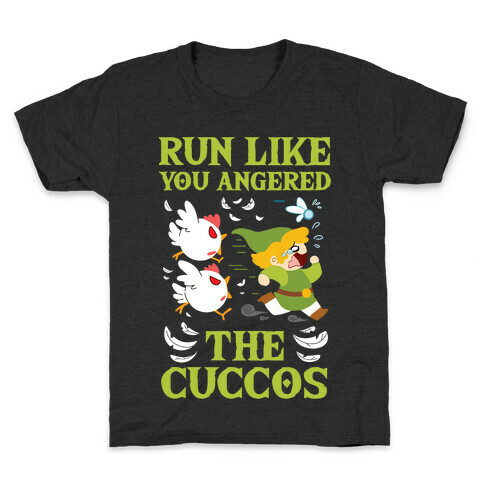 Run Like You Angered The Cuccos Kids T-Shirt