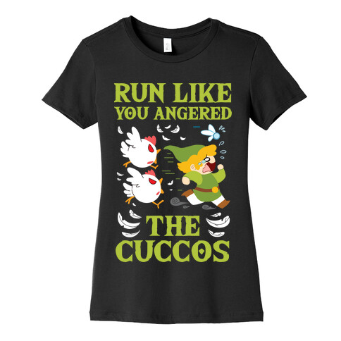 Run Like You Angered The Cuccos Womens T-Shirt