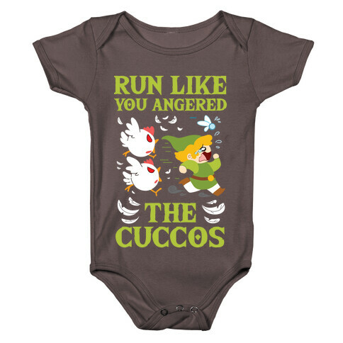 Run Like You Angered The Cuccos Baby One-Piece