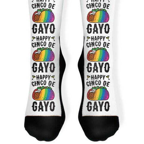 Happy Cinco De Gayo Sock
