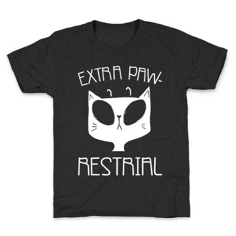 Extra Pawrestrial Kids T-Shirt