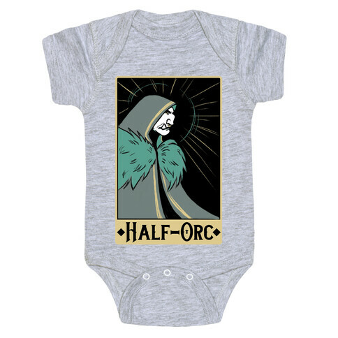 Half-Orc - Dungeons and Dragons Baby One-Piece