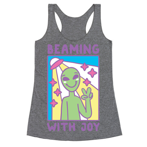 Beaming With Joy Racerback Tank Top