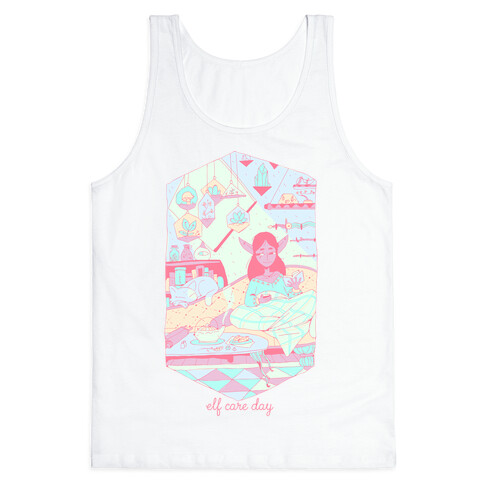Elf Care Day Tank Top