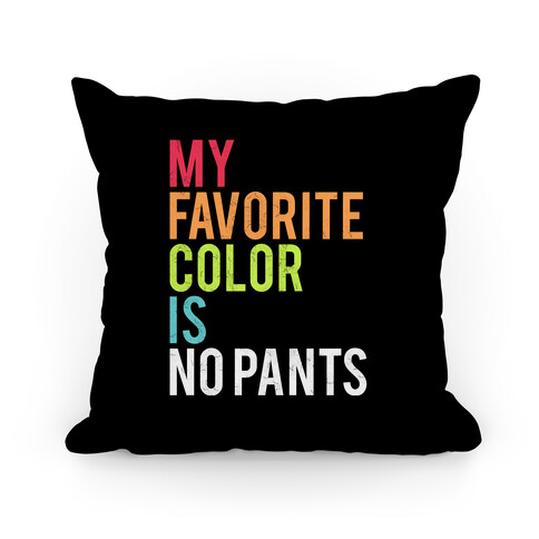 Favorite Color Pillow