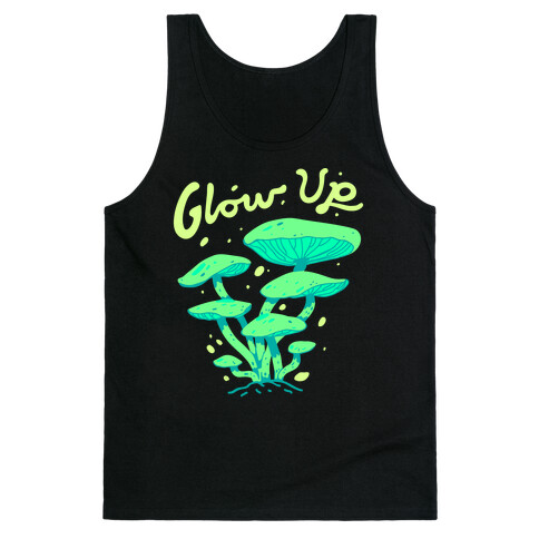 Glow up Bioluminescent Mushrooms Tank Top