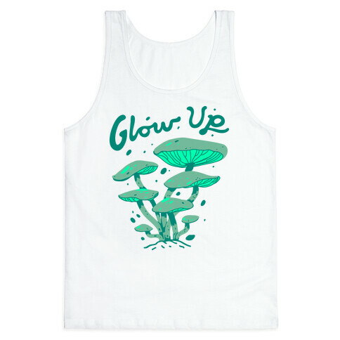 Glow up Bioluminescent Mushrooms Tank Top