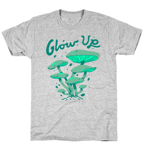 Glow up Bioluminescent Mushrooms T-Shirt