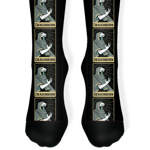 Dragonborn - Dungeons and Dragons Sock