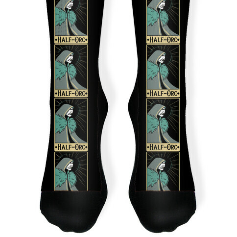 Half-Orc - Dungeons and Dragons Sock