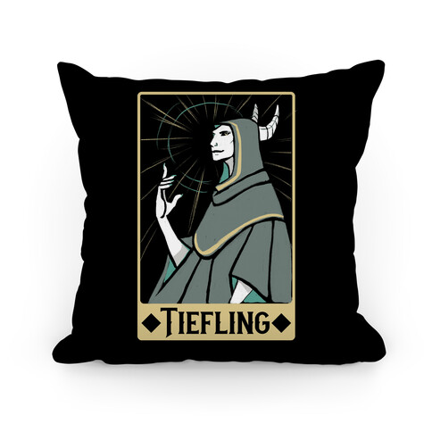 Tiefling - Dungeons and Dragons Pillow