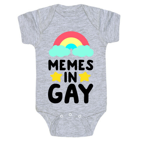 Memes in Gay Baby One-Piece