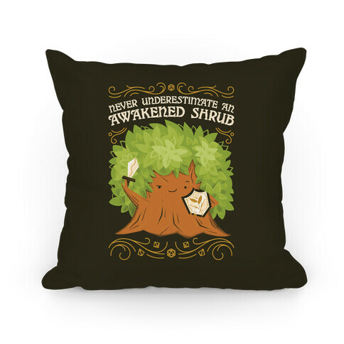 Awakened Shrub Pillow