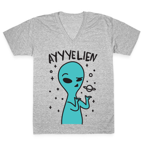 Ayyyelien V-Neck Tee Shirt