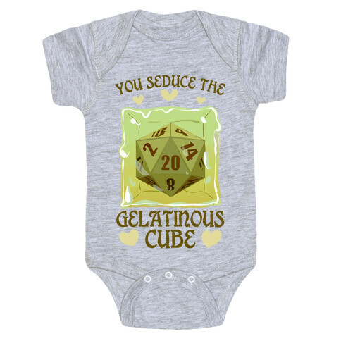 You Seduce The Gelatinous Cube Baby One-Piece