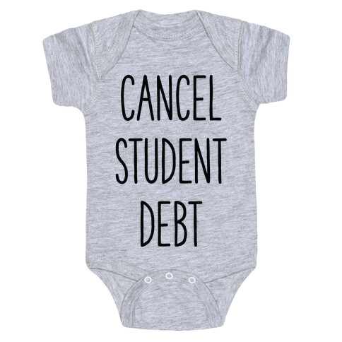 Cancel Student Debt Baby One-Piece