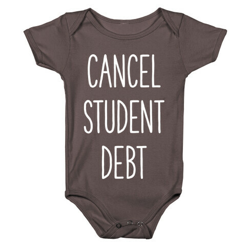 Cancel Student Debt Baby One-Piece