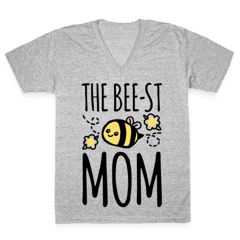 The Bee-st Mom Mother's Day V-Neck Tee Shirt