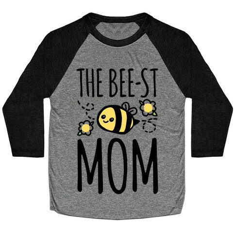 The Bee-st Mom Mother's Day Baseball Tee