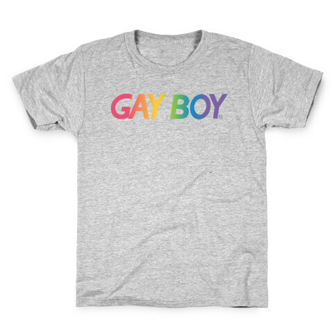 GayBoy Gameboy Parody Kids T-Shirt