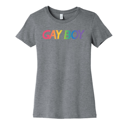 GayBoy Gameboy Parody Womens T-Shirt