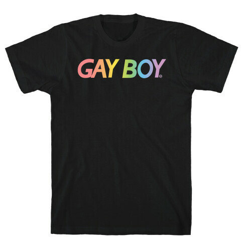 GayBoy Gameboy Parody T-Shirt