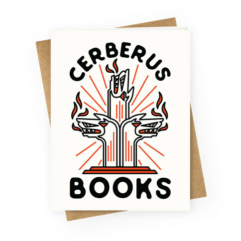 Cerberus Books Greeting Card