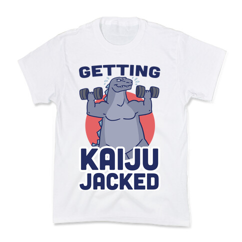 Getting Kaiju-Jacked Kids T-Shirt