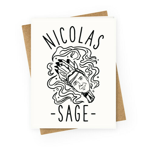 Nicolas Sage Greeting Card