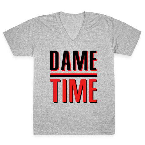 Dame Time V-Neck Tee Shirt
