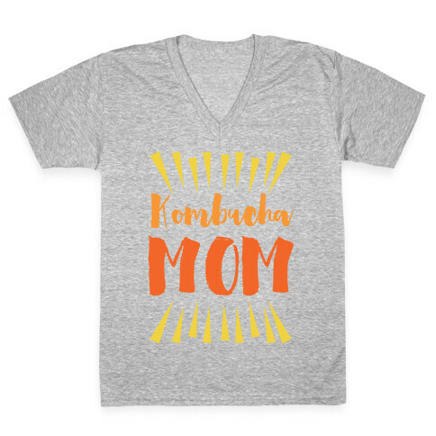 Kombucha Mom V-Neck Tee Shirt
