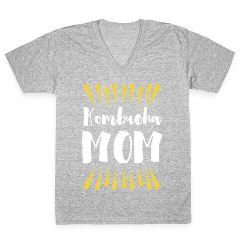 Kombucha Mom V-Neck Tee Shirt